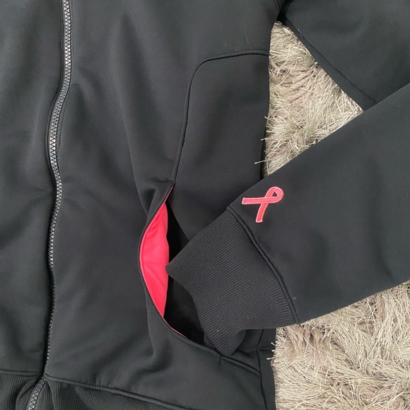 Under Armour Black and Pink Hoodie Jacket - Picture 5 of 7